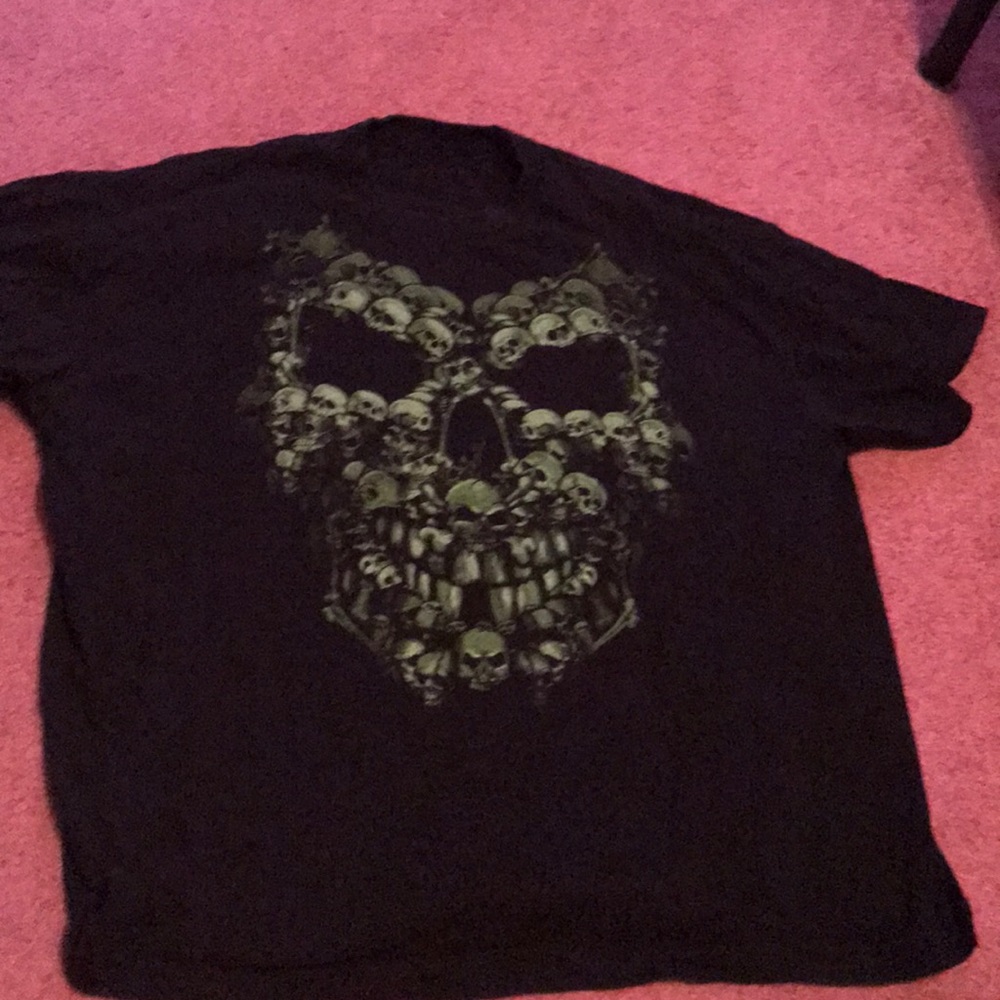 Halloween Skull t-shirts size 2XL 2 for 1